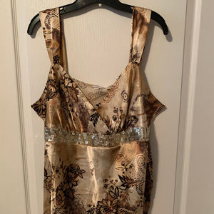 Sexy Satin Tank - Size XL